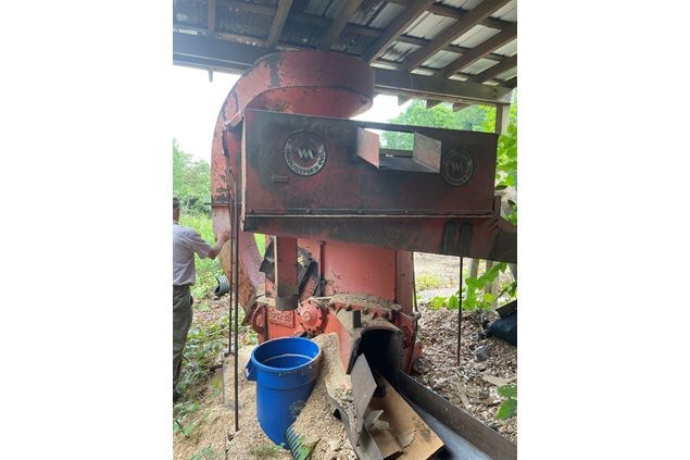 Morbark 48in 3 Knife Stationary Wood Chipper